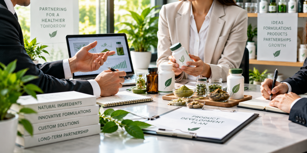 Private label product development discussion