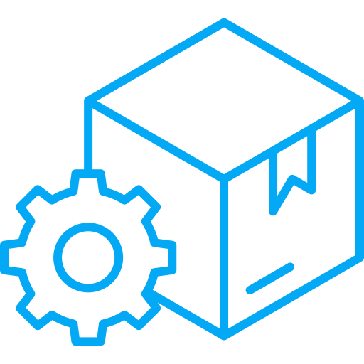 End-to-end product development icon